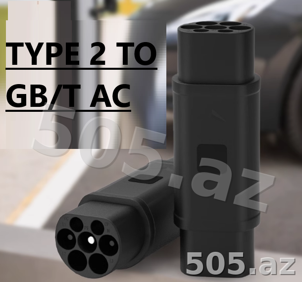 Şarj Adapteri - Type 2 dən GB/T (Çin Standartı)