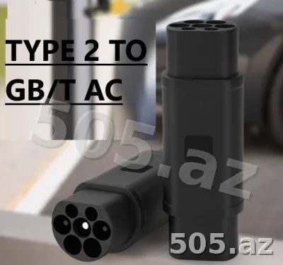 Şarj Adapteri - Type 2 dən GB/T (Çin Standartı)